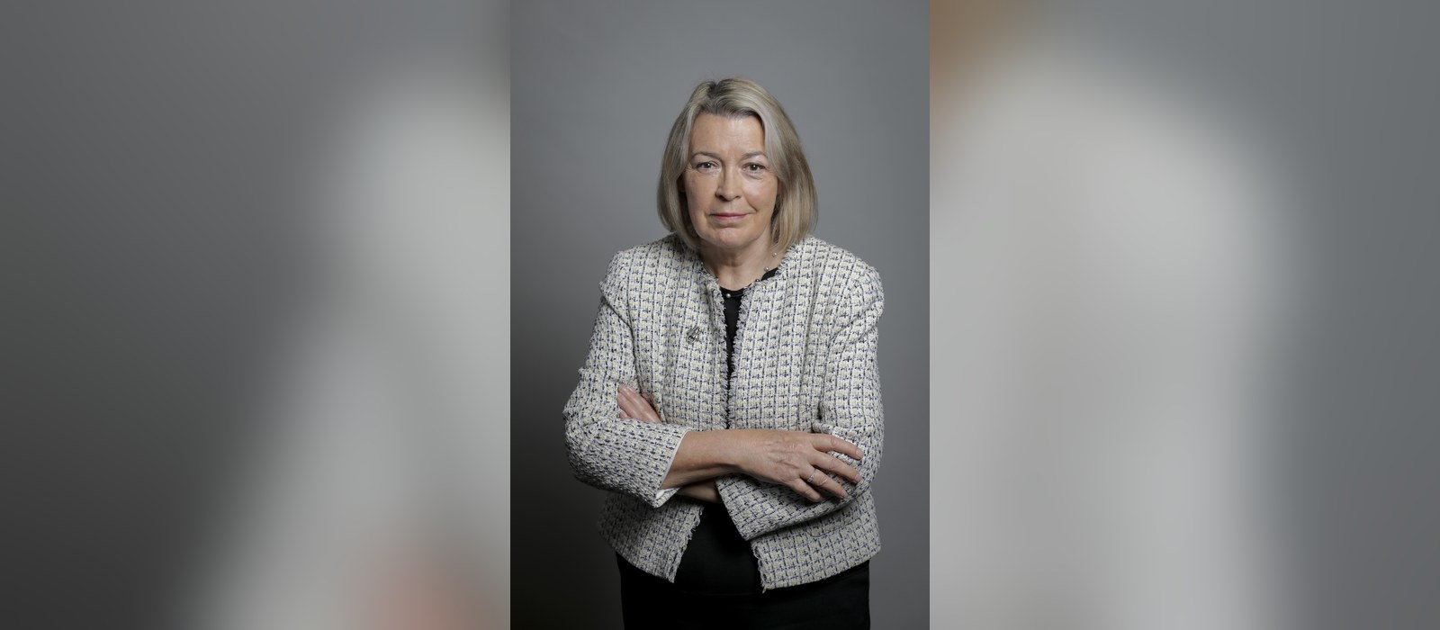 Baroness Keeley, chair of the House of Lords Communications and Digital Committee, in her official parliamentary portrait
